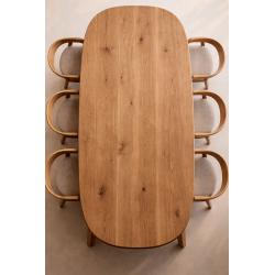 Stolová deska s oblými rohy