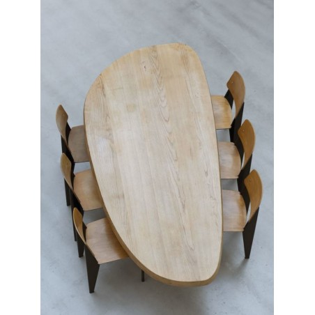 Stolová deska tvaru ledviny